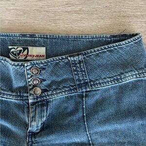 Roxy Jean low rise wide leg jeans